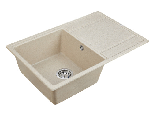 Кухонная мойка Paulmark FLUGEN 50-780 PM217850-BE 80х50 цвет бежевый - фото 2